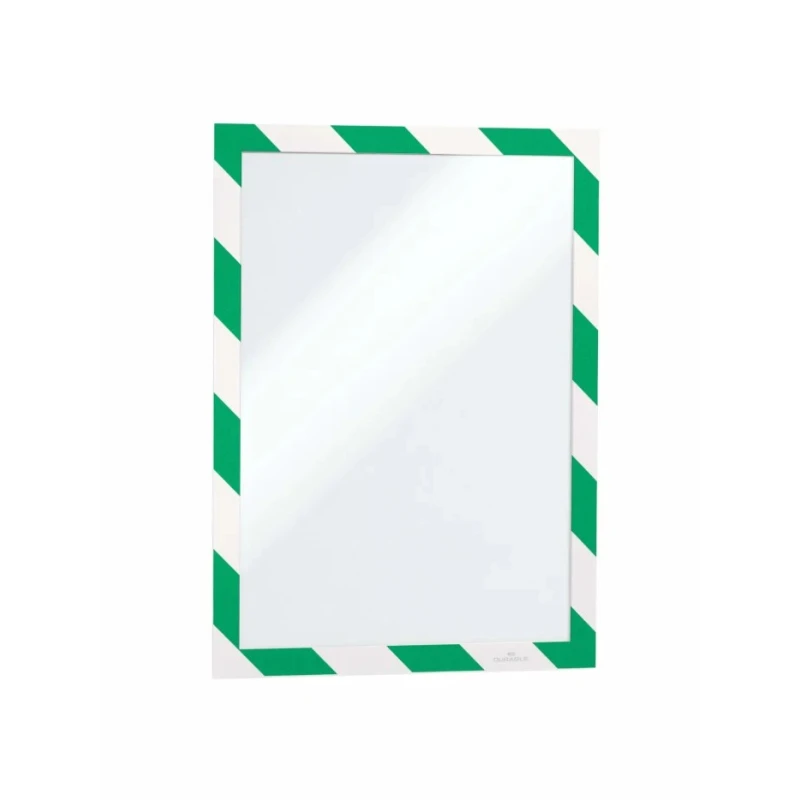 Durable Wall-Mount Frame Green White A4 375mm Height 236mm Width 4944131