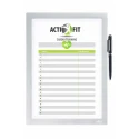 Durable Silver Wall-Mount Polyvinyl Chloride Frame A4 Document Size 323 mm Height 254 mm Width 499323