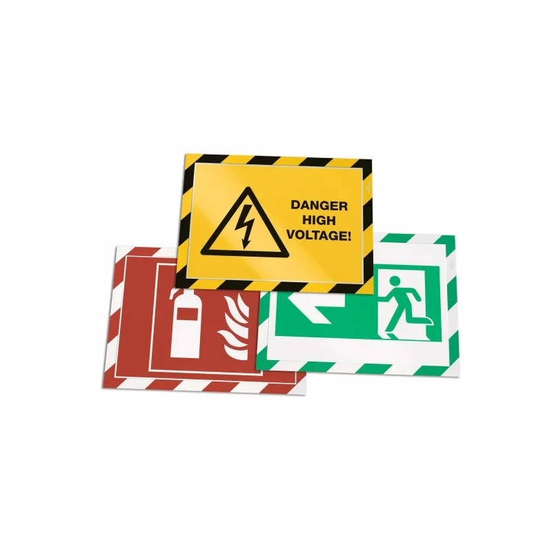 Durable Wall-Mount Frame Green White A4 375mm Height 236mm Width 4944131