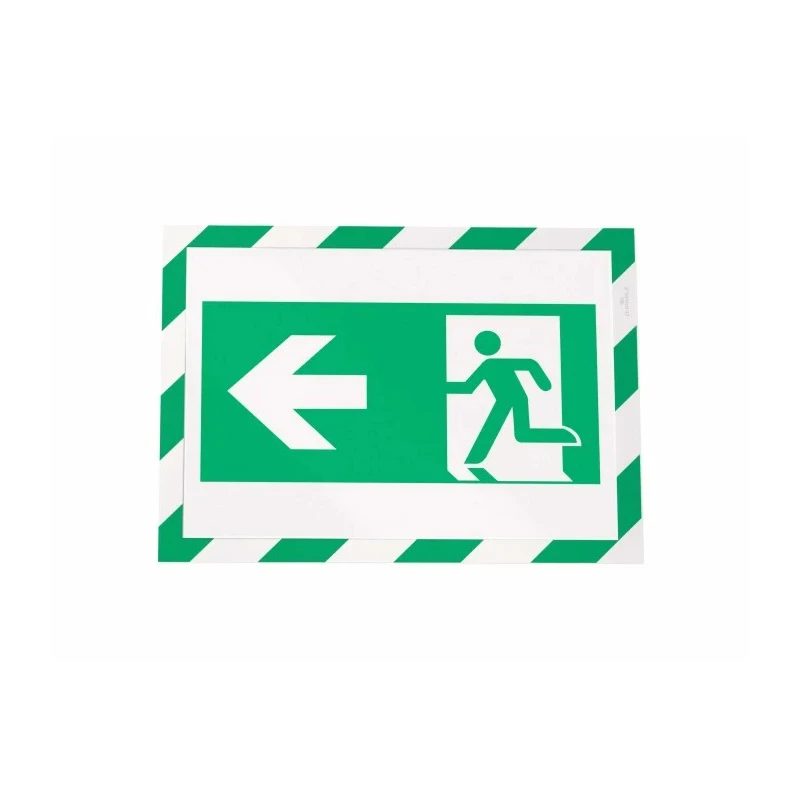 Durable Wall-Mount Frame Green White A4 375mm Height 236mm Width 4944131