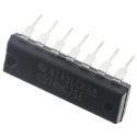 Texas Instruments 2 Flip Flop IC HC, TTL, 14-Pin PDIP CD74HC73E