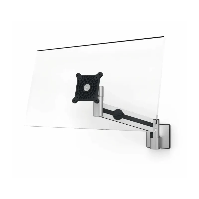 Durable Monitor Arm for VESA Screens 21 to 27 Inch Maximum Load 8kg Silver 290x350x120mm 509023