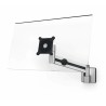 Durable Monitor Arm for VESA Screens 21 to 27 Inch Maximum Load 8kg Silver 290x350x120mm 509023