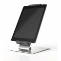 Durable Silver Aluminium Foldable Tablet Stand for 7 to 13 Inch Tablets with Anti-Theft Lock 893023