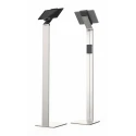 Durable Aluminium Tilt Adjustable Tablet Stand for Tablets 7 to 13 inch Silver 893223