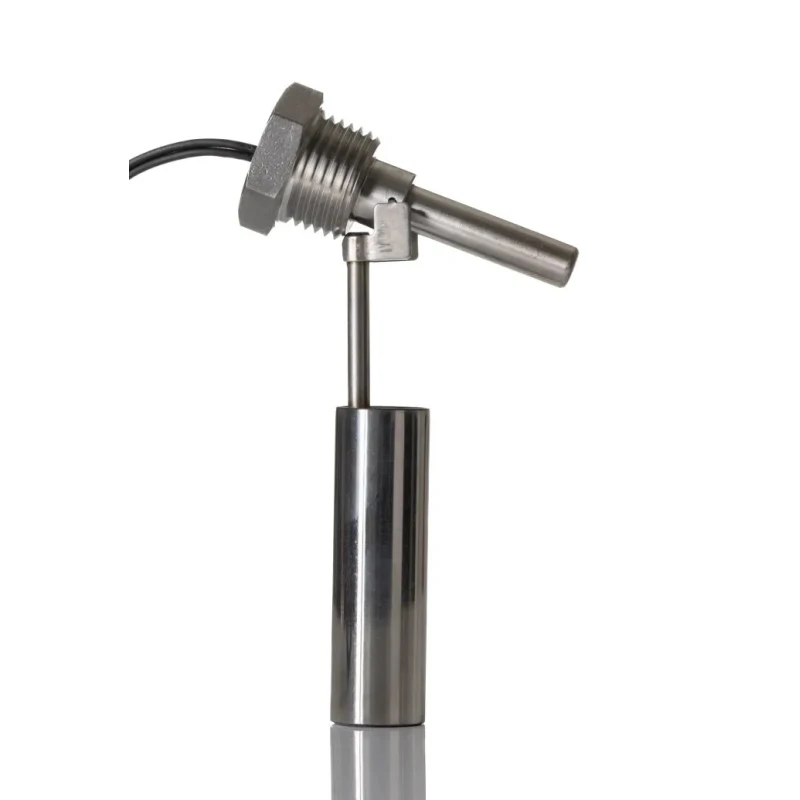 RS PRO Side Float Switch, 1 m Cable, Normally Open, Stainless Steel Housing, Max 300 V AC 350 V DC, 2.5 A Current 234-8846