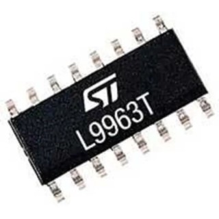STMicroelectronics Battery Backup IC, 3.3 V to 5 V Input 1.4 V Output 18 mA SO-16N 64-Pin L9963T-TR