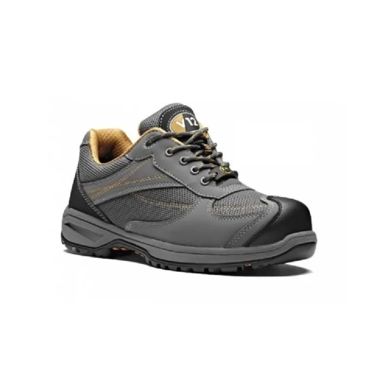 V12 Footwear Men's Black Nano Composite Safety Trainer UK 11 EU 46 V1930-11