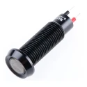 Marl Panel Mount LED Indicator Red 8.1 mm Solder Tab IP67 6V DC 677-501-20