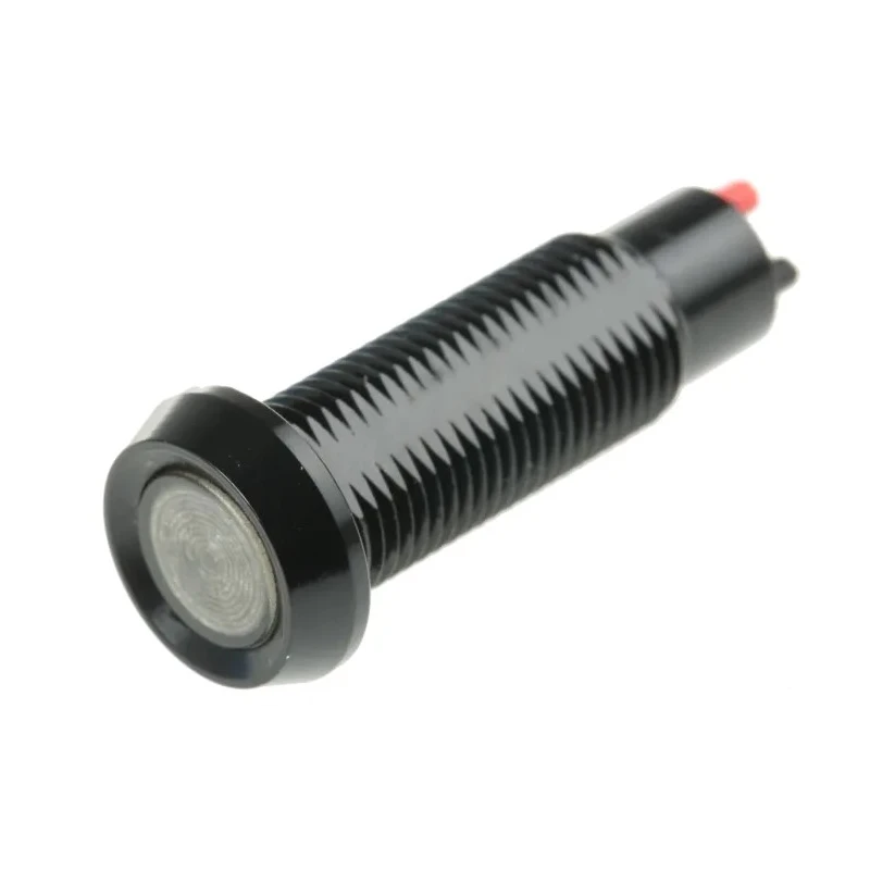 Marl Panel Mount LED Indicator Green 8.1 mm Mount Hole, Solder Tab Termination, IP67, 5V 677-532-20