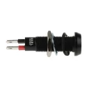 Marl Panel Mount LED Indicator Green, 8.1 mm Mount Hole, Solder Tab Termination, IP67, 12V, 677 Series 677-532-21
