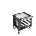 Facom 4 Drawer Wheeled Tool Trolley Black, 814mm Length, 580mm Width JET.CR4NM3APF