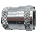RS PRO Hose Connector 11 mm ID, Chrome Plated Brass Body, Female BSPP Thread, 35 Bar Pressure 234-9560