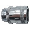 RS PRO Hose Connector 11 mm ID, Chrome Plated Brass Body, BSPP Male Thread, 35 bar Maximum Operating Pressure 234-9563