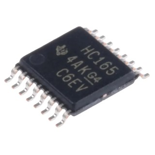 Texas Instruments Surface Mount Shift Register HC TSSOP 16-Pin SN74HC165PW