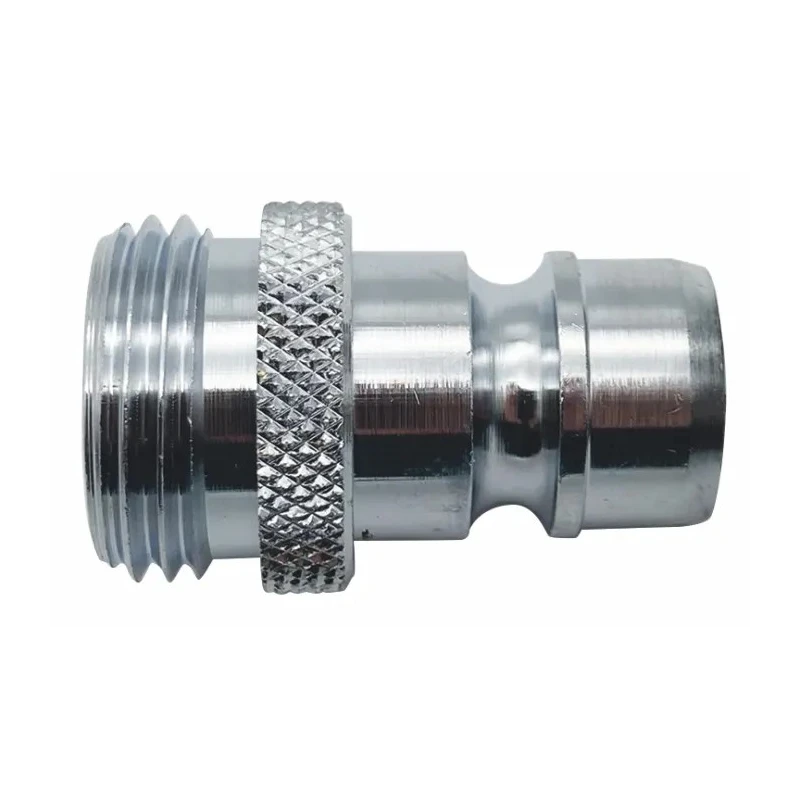 RS PRO Hose Connector Male Thread BSPP Chrome Plated Brass 11 mm ID 35 bar 234-9567