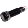 Marl Green Panel Mount LED Indicator Solder Tab Termination 24V DC IP67 8.1 mm 677-532-22