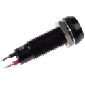 Marl Green Panel Mount LED Indicator Solder Tab Termination 24V DC IP67 8.1 mm 677-532-22