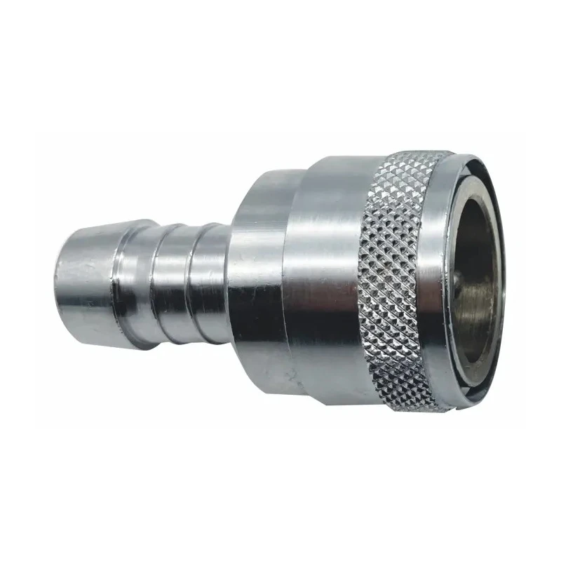RS PRO Hose Connector Chrome Plated Brass Body 11 mm ID, 35 Bar Operating Pressure 234-9568