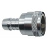 RS PRO Hose Connector Chrome Plated Brass 11 mm ID, 35 Bar Pressure 234-9569