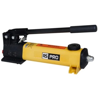 RS PRO Two Speed Hydraulic Hand Pump 0.327 L Oil Capacity 12.7 mm Cylinder Stroke 700 bar 234-9578
