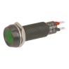 Marl Panel Mount LED Indicator Green 8.1 mm Mount Hole Size Solder Tab Terminal IP67 Rated 28V 677-532-23