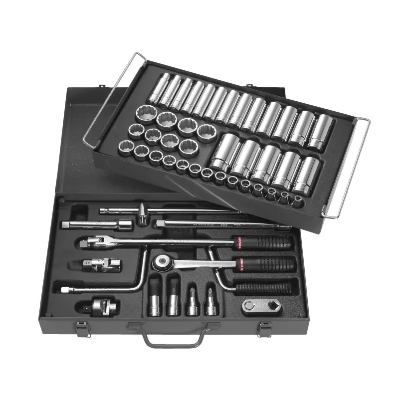Facom 54-Piece 1/2 in 12 Point Socket Set S.450EP
