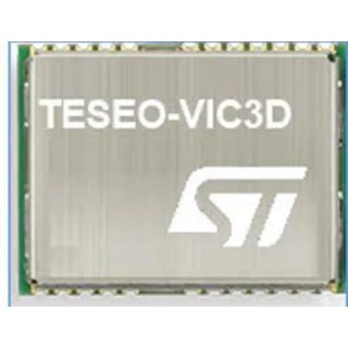 STMicroelectronics GPS Module 24 Channels -156 dBm Acquisition Sensitivity, GNSS, 2.42mm Height 16mm Length TESEO-VIC3D