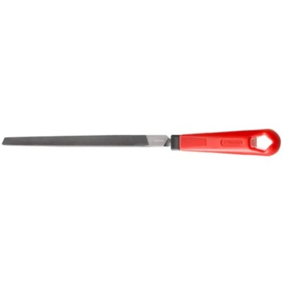 Facom 250 mm Second Cut Engineers File Triangular Shape with Plastic Handle TRI.MD250EMA