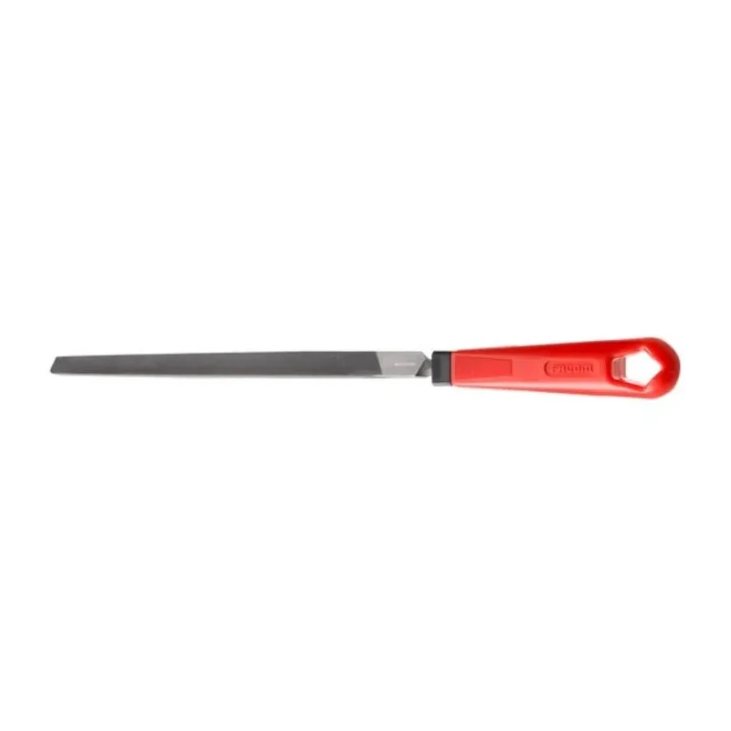 Facom 250 mm Second Cut Engineers File Triangular Shape with Plastic Handle TRI.MD250EMA