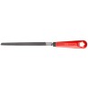 Facom 250 mm Second Cut Engineers File Triangular Shape with Plastic Handle TRI.MD250EMA