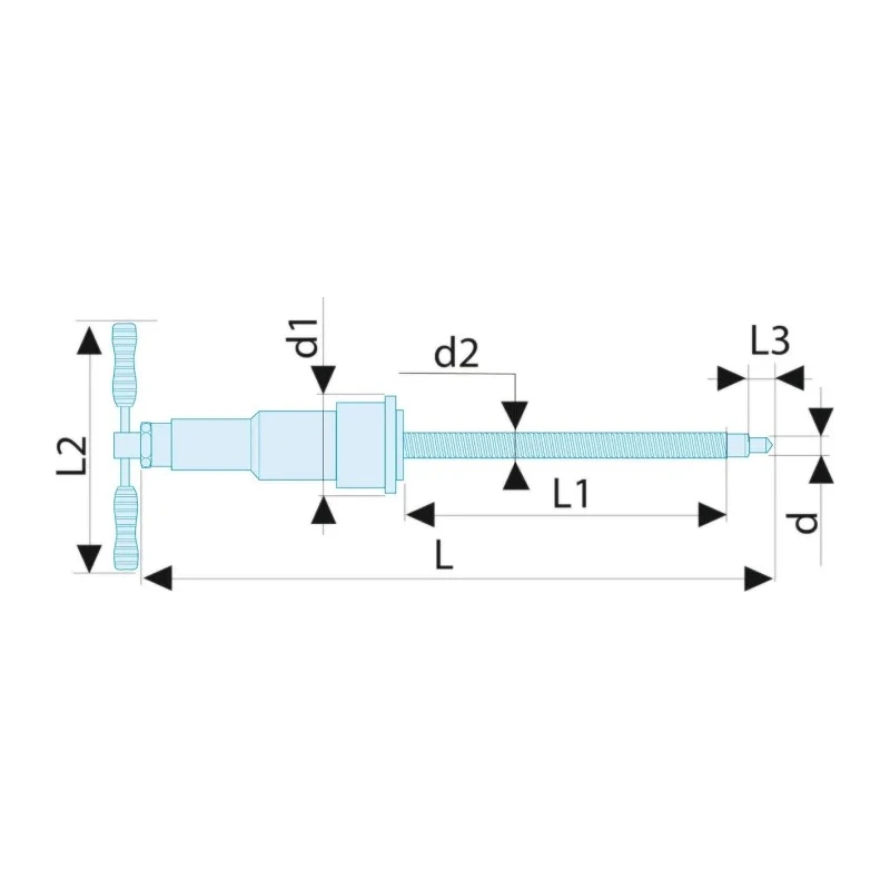 Facom Hydraulic Bearing Puller Hydraulic Operation 10t Force 1-Piece U.3