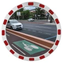 RS PRO Polycarbonate Outdoor Circular Convex Mirror with 130° View Angle 663-4609