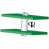 Essentra Nylon PCB Post 9.5 mm High 16.9 mm Overall Height for 3.18 mm PCB Hole with 4.6 mm Support Base Width MSPM-6-01