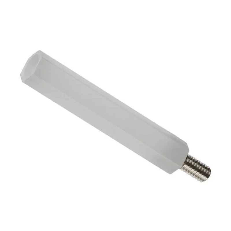 HIROSUGI M3 Standoff, 25 mm Body Length, 6 mm Stud Length, Brass with Polyoxymethylene Body BS-325E