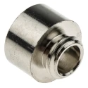 Lapp Cable Gland Adapter M12 Exterior Thread, M16 Interior Thread Nickel Plated Brass SKINDICHT ME Series 52104450