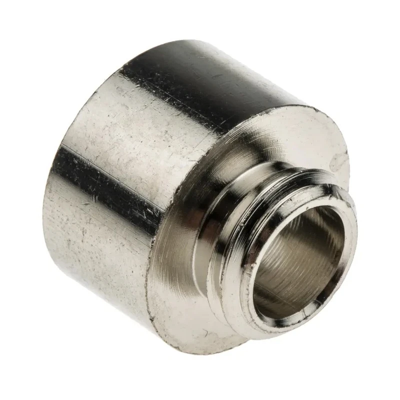 Lapp Cable Gland Adapter M12 Exterior Thread, M16 Interior Thread Nickel Plated Brass SKINDICHT ME Series 52104450