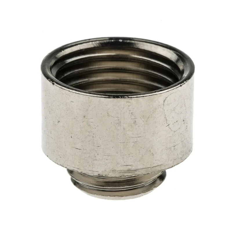 Lapp Cable Gland Adapter M12 Exterior Thread, M16 Interior Thread Nickel Plated Brass SKINDICHT ME Series 52104450