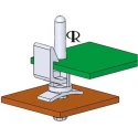 Essentra Nylon PCB Support Pillar for 3.18 mm PCB Hole 4.75 mm Chassis Hole Diameter EHCBS-6-01