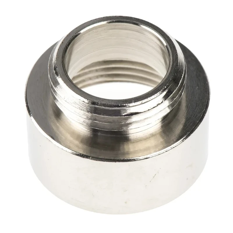 Lapp Cable Gland Adapter M20 Exterior Thread to M25 Interior Thread, Nickel Plated Brass SKINDICHT ME Series 52104454