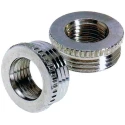 Lapp Cable Gland Reducer with M16 Exterior Thread and M12 Interior Thread, Nickel Plated Brass, SKINDICHT MR Series 52104310