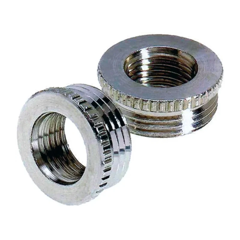 Lapp Cable Gland Reducer with M16 Exterior Thread and M12 Interior Thread, Nickel Plated Brass, SKINDICHT MR Series 52104310