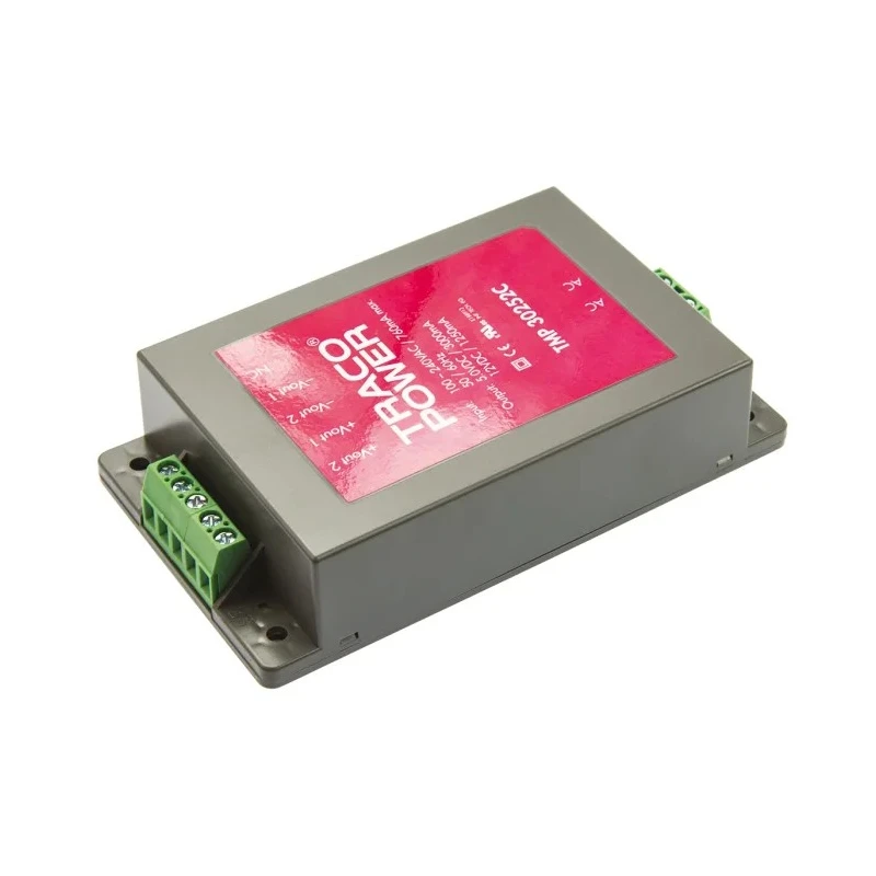 TRACOPOWER Switching Power Supply Dual Output 12V DC, 30W, 3A, Chassis Mount TMP 30252C
