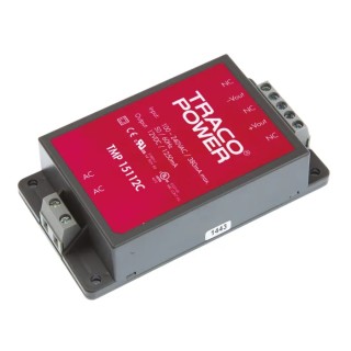 TRACOPOWER Switching Power Supply 12V DC, 15W, 1.25A Output, Chassis Mount TMP 15112C