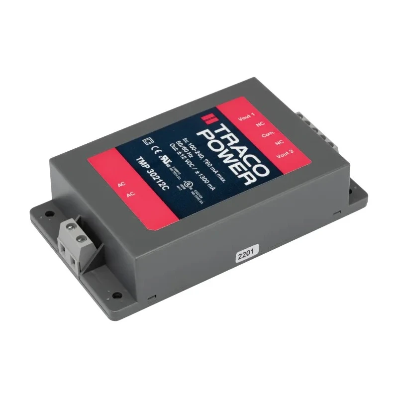 TRACOPOWER TMP 30212C Switching Power Supply Dual Output 12V DC 30W 264V AC TMP 30212C