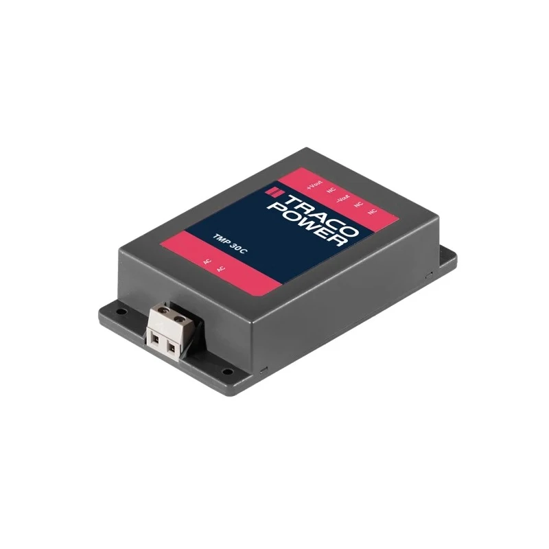 TRACOPOWER Switching Power Supply 3 Output 5V 30W Chassis Mount TMP 30317C