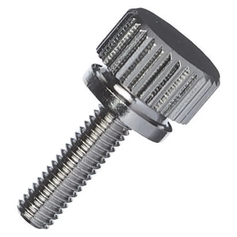 Yahata Neji Brass Metric Thumb Screw, Nickel Plated Finish, Diameter 3mm, Thread Size M3, Thread Length 10mm KS M3X10