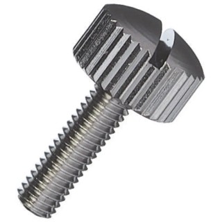 Yahata Neji Brass Metric Thumb Screw, Nickel Plated Finish, 15 mm KSS M3X15