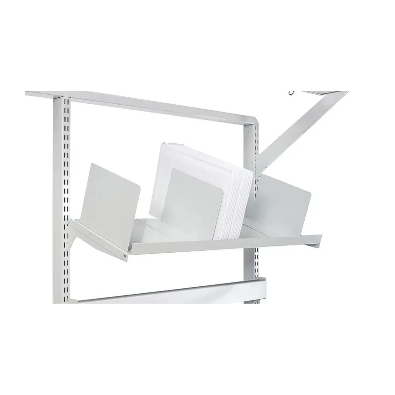Treston Workbench Accessory Shelf Divider for Lip Style Steel Shelves 190mm Height 285mm Depth 861116-49