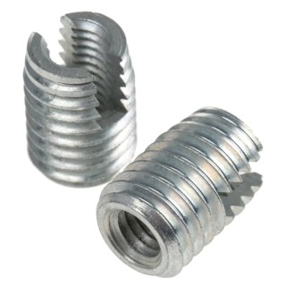 Böllhoff Galvanised Steel Threaded Insert M6 with 10 mm Flange Diameter, 9.4 mm Fixing Hole Diameter, 14 mm 56000000080/01
